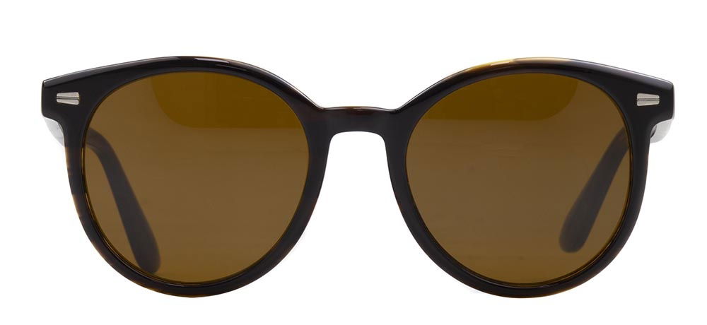 CARETTA CRTTAGÜNŞ 8522-C3 Güneş Genç Erkek,Kadın,Unisex Oval Çerçeveli Asetat UV400 - 1