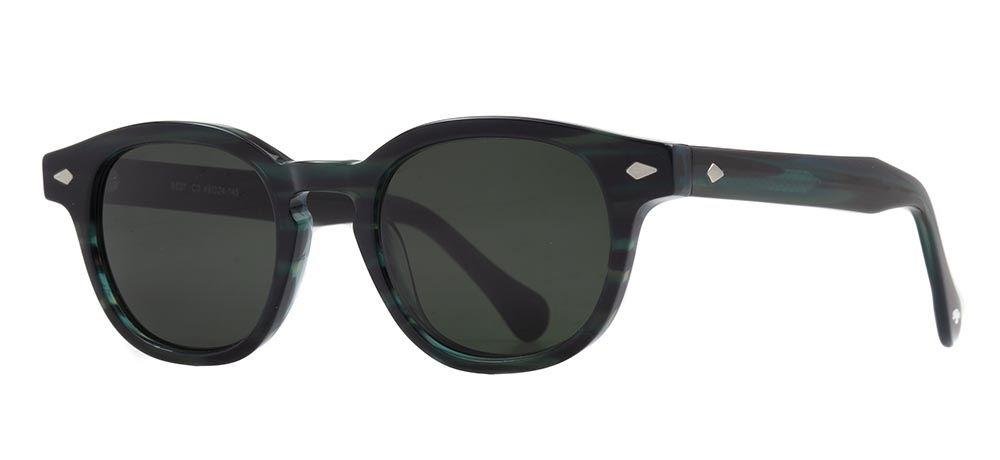 CARETTA CRTTAGÜNŞ 8537-C3 Güneş Genç Erkek,Kadın,Unisex Oval Çerçeveli Asetat UV400 - 2