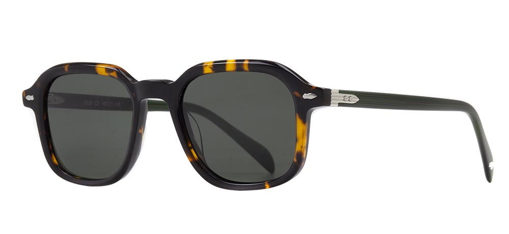 CARETTA CRTTAGÜNŞ 8538-C2 Güneş Genç Erkek,Kadın,Unisex Köşeli Çerçeveli Asetat UV400 - 2