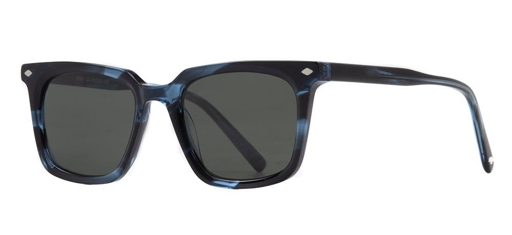 CARETTA CRTTAGÜNŞ 8539-C3 Güneş Genç Erkek,Kadın,Unisex Köşeli Çerçeveli Asetat UV400 - 2