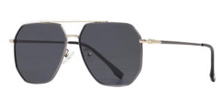 CARETTA CRTTAGÜNŞ 8541-C2 Güneş Genç Erkek,Kadın,Unisex Damla Çerçeveli Metal UV400 - CARETTA (1)