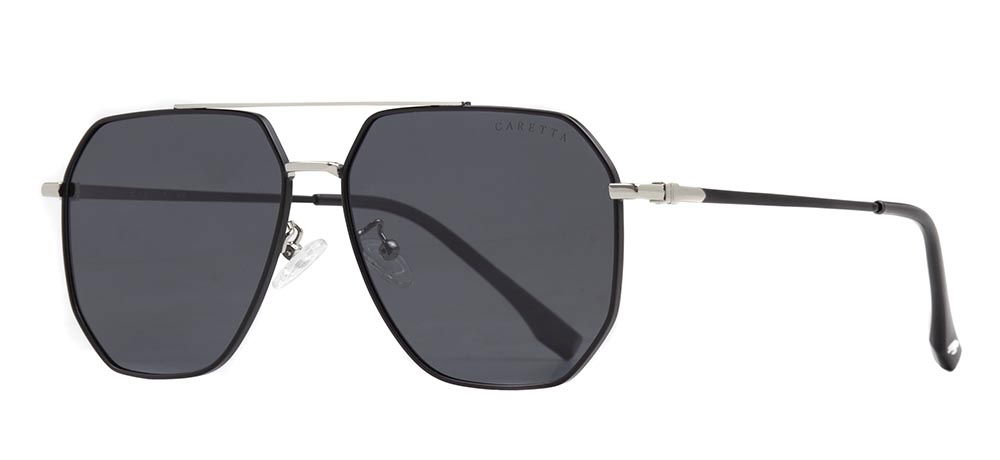 CARETTA CRTTAGÜNŞ 8541-C3 Güneş Genç Erkek,Kadın,Unisex Damla Çerçeveli Metal UV400 - 2