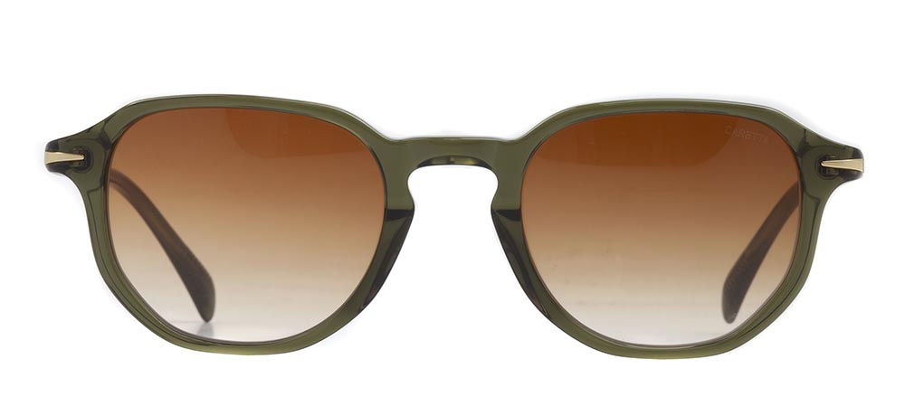 CARETTA CRTTAGÜNŞ 8558-C.04 Güneş Genç Erkek,Kadın,Unisex Köşeli Çerçeveli Asetat UV400 - 1