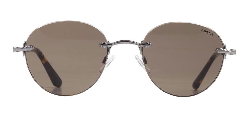 CARETTA CRTTAGÜNŞ 8567-C.02 Güneş Genç Kadın Oval Çerçevesiz Metal UV400 - 1