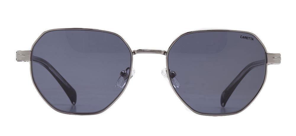 CARETTA CRTTAGÜNŞ 8569-C.02 Güneş Genç Erkek,Kadın,Unisex Geometrik Çerçeveli Metal UV400 - 1