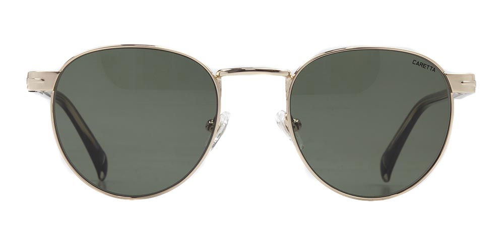 CARETTA CRTTAGÜNŞ 8570-C.02 Güneş Genç Erkek,Kadın,Unisex Oval Çerçeveli Metal UV400 - 1