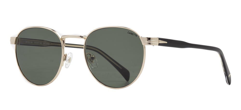 CARETTA CRTTAGÜNŞ 8570-C.02 Güneş Genç Erkek,Kadın,Unisex Oval Çerçeveli Metal UV400 - 2