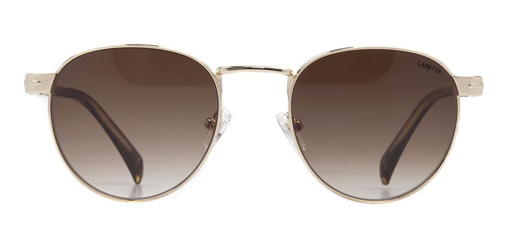 CARETTA CRTTAGÜNŞ 8570-C.04 Güneş Genç Erkek,Kadın,Unisex Oval Çerçeveli Metal UV400 - 1