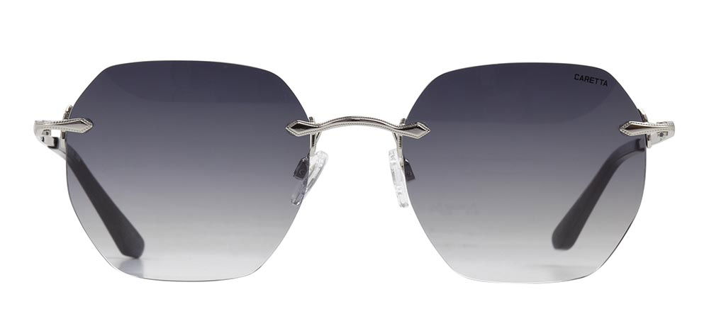 CARETTA CRTTAGÜNŞ 8571-C.01 Güneş Genç Kadın Köşeli Çerçevesiz Metal UV400 - 1