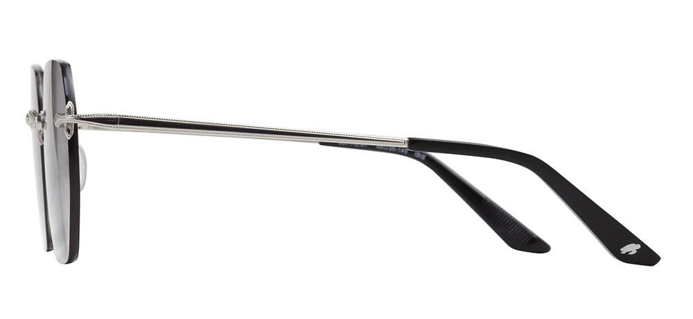 CARETTA CRTTAGÜNŞ 8571-C.01 Güneş Genç Kadın Köşeli Çerçevesiz Metal UV400 - 3