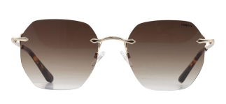 CARETTA CRTTAGÜNŞ 8571-C.02 Güneş Genç Kadın Köşeli Çerçevesiz Metal UV400 