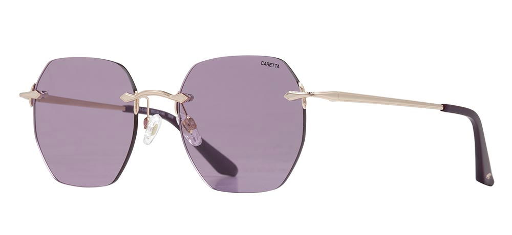 CARETTA CRTTAGÜNŞ 8571-C.03 Güneş Genç Kadın Köşeli Çerçevesiz Metal UV400 - 2