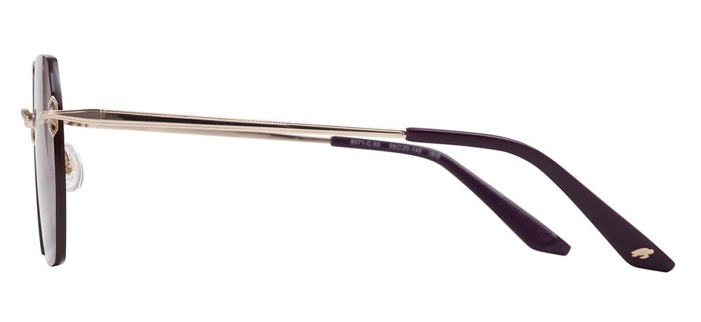 CARETTA CRTTAGÜNŞ 8571-C.03 Güneş Genç Kadın Köşeli Çerçevesiz Metal UV400 - 3