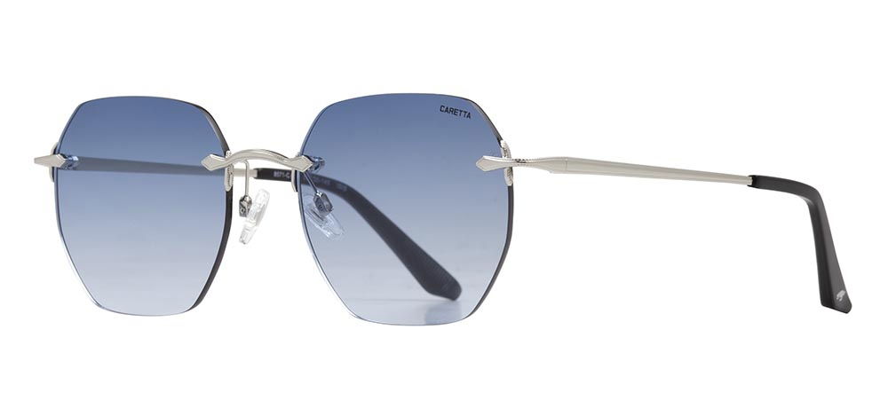 CARETTA CRTTAGÜNŞ 8571-C.04 Güneş Genç Kadın Köşeli Çerçevesiz Metal UV400 - 2