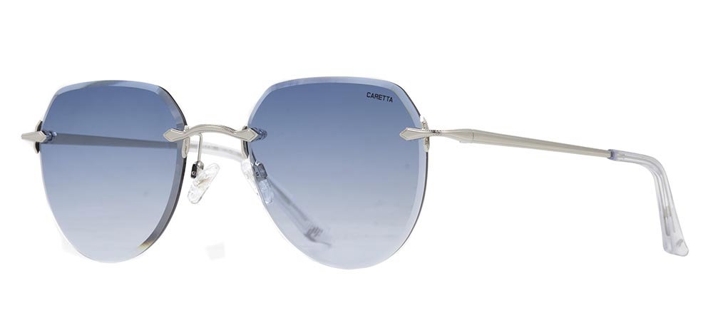 CARETTA CRTTAGÜNŞ 8572-C.01 Güneş Genç Kadın Oval Çerçevesiz Metal UV400 - 2