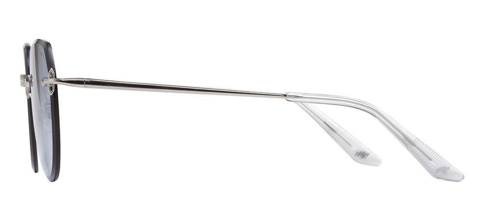 CARETTA CRTTAGÜNŞ 8572-C.01 Güneş Genç Kadın Oval Çerçevesiz Metal UV400 - 3