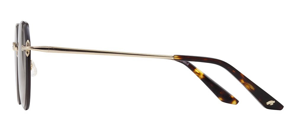 CARETTA CRTTAGÜNŞ 8572-C.02 Güneş Genç Kadın Oval Çerçevesiz Metal UV400 - 3