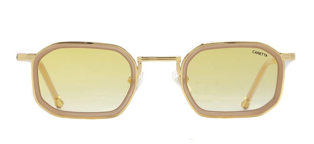 CARETTA CRTTAGÜNŞ 8573-C.05 Güneş Genç Kadın Köşeli Çerçeveli Metal UV400 - 1