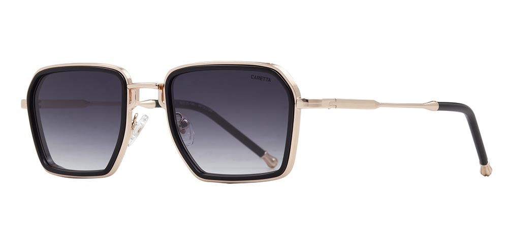 CARETTA CRTTAGÜNŞ 8574-C.02 Güneş Genç Kadın Köşeli Çerçeveli Metal UV400 - 2