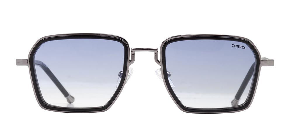 CARETTA CRTTAGÜNŞ 8574-C.03 Güneş Genç Kadın Köşeli Çerçeveli Metal UV400 - 1