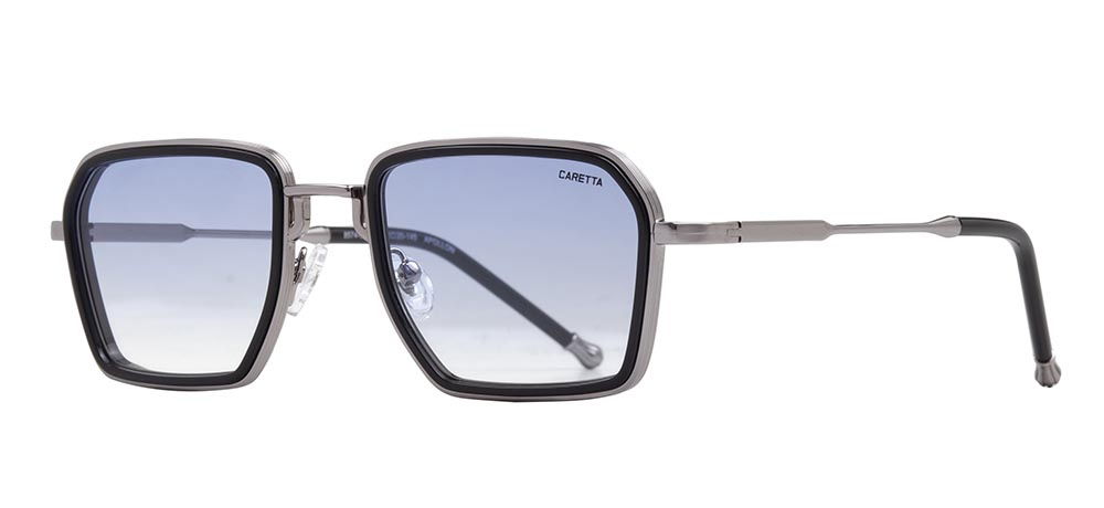 CARETTA CRTTAGÜNŞ 8574-C.03 Güneş Genç Kadın Köşeli Çerçeveli Metal UV400 - 2