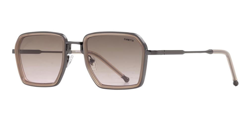 CARETTA CRTTAGÜNŞ 8574-C.04 Güneş Genç Kadın Köşeli Çerçeveli Metal UV400 - 2