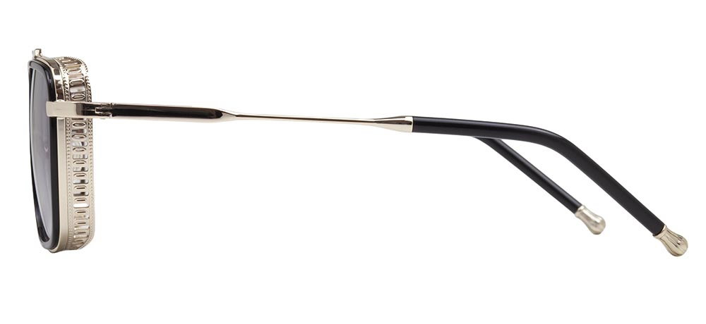 CARETTA CRTTAGÜNŞ 8575-C.01 Güneş Genç Erkek,Kadın,Unisex Köşeli Çerçeveli Metal UV400 - 3