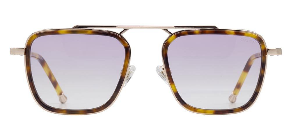 CARETTA CRTTAGÜNŞ 8575-C.02 Güneş Genç Kadın Köşeli Çerçeveli Metal UV400 - 1