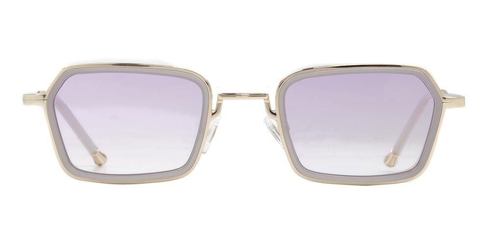 CARETTA CRTTAGÜNŞ 8577-C.03 Güneş Genç Kadın Köşeli Çerçeveli Metal UV400 - 1