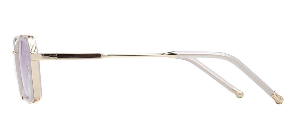 CARETTA CRTTAGÜNŞ 8577-C.03 Güneş Genç Kadın Köşeli Çerçeveli Metal UV400 - 3