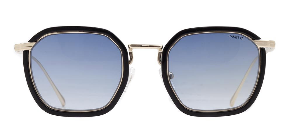 CARETTA CRTTAGÜNŞ 8578-C.03 Güneş Genç Erkek,Kadın,Unisex Köşeli Çerçeveli MetalUV400 - 1