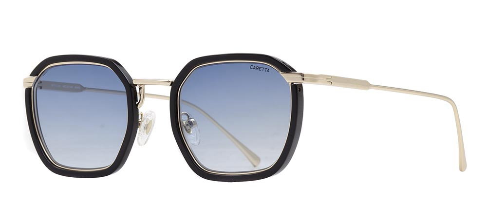 CARETTA CRTTAGÜNŞ 8578-C.03 Güneş Genç Erkek,Kadın,Unisex Köşeli Çerçeveli MetalUV400 - 2