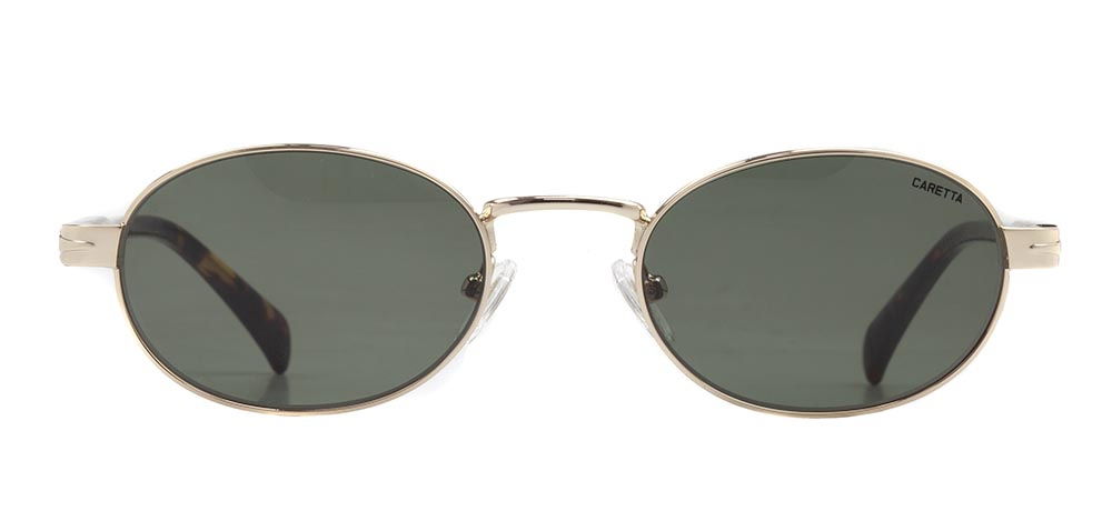 CARETTA CRTTAGÜNŞ 8581-C.01 Güneş Genç Erkek,Kadın,Unisex Oval Çerçeveli Metal UV400 - 1