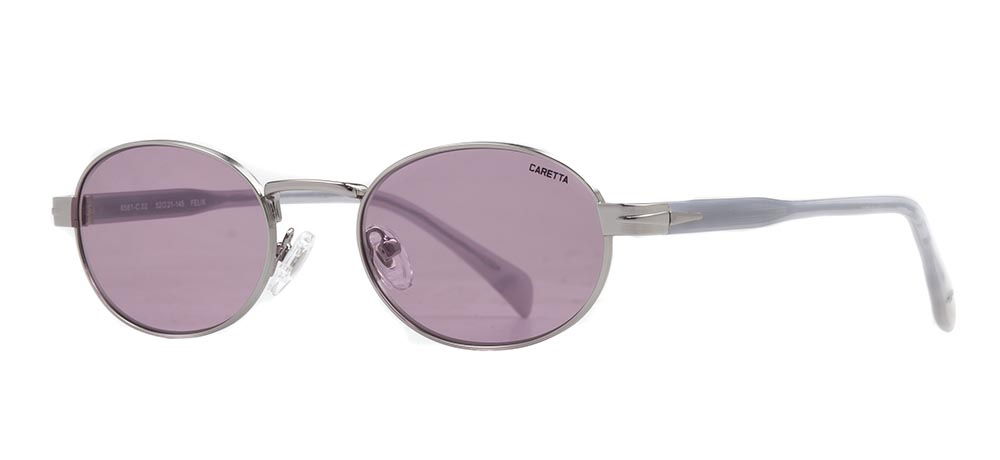 CARETTA CRTTAGÜNŞ 8581-C.02 Güneş Genç Kadın Oval Çerçeveli Metal UV400 - 2