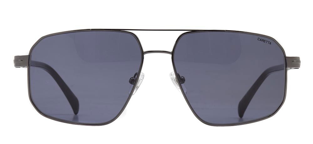 CARETTA CRTTAGÜNŞ 8582-C.03 Güneş Genç Erkek Köşeli Çerçeveli Metal UV400 - 1