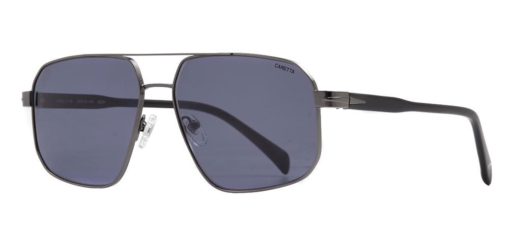 CARETTA CRTTAGÜNŞ 8582-C.03 Güneş Genç Erkek Köşeli Çerçeveli Metal UV400 - 2