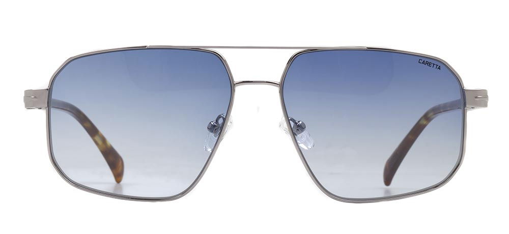 CARETTA CRTTAGÜNŞ 8582-C.04 Güneş Genç Erkek Köşeli Çerçeveli Metal UV400 - 1