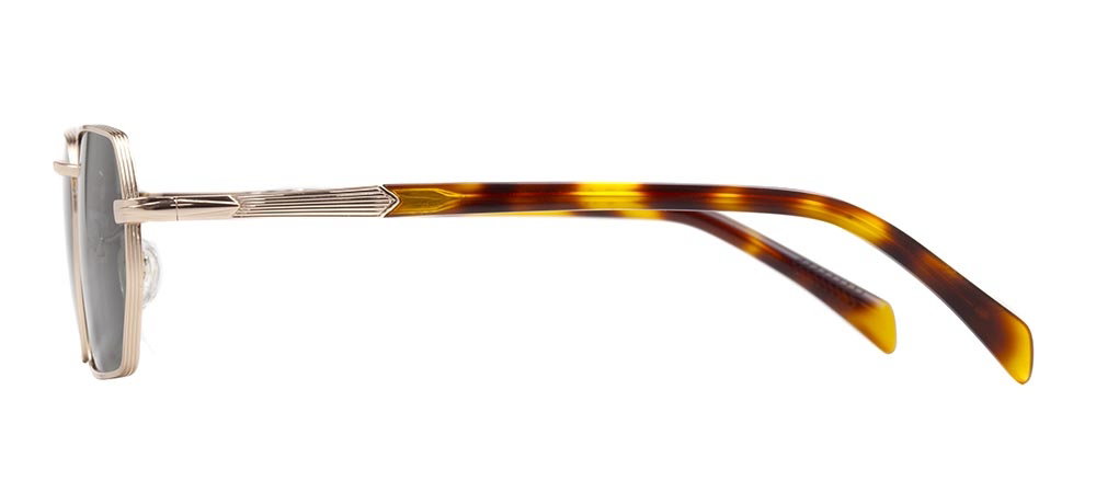 CARETTA CRTTAGÜNŞ 8584-C.04 Güneş Genç Erkek,Kadın,Unisex Köşeli Çerçeveli Metal UV400 - 3