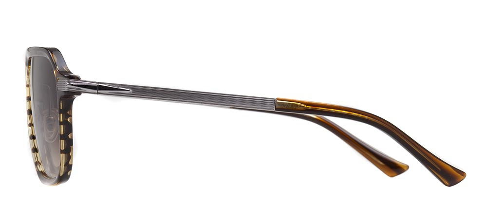 CARETTA CRTTAGÜNŞ 8586-C.02 Güneş Genç Erkek,Kadın,Unisex Köşeli Çerçeveli Asetat UV400 - 3