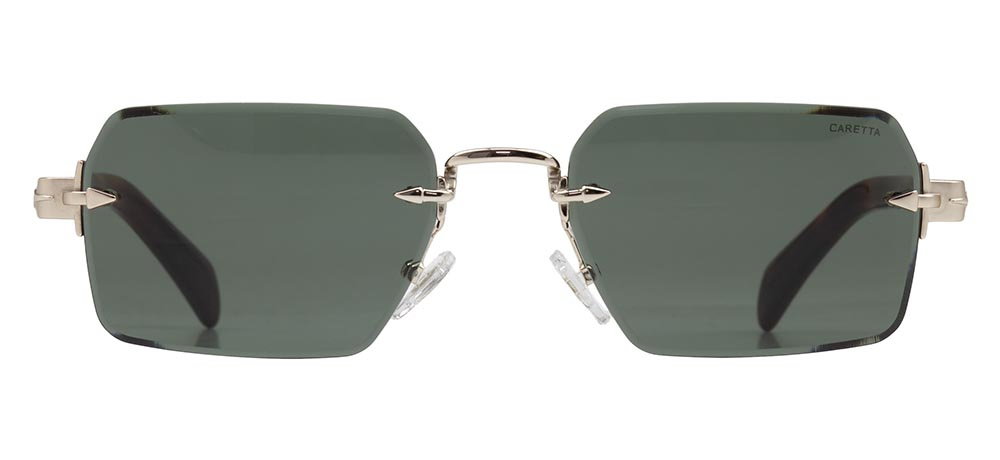 CARETTA CRTTAGÜNŞ 8587-C.01 Güneş Genç Erkek,Kadın,Unisex Oval Çerçevesiz Asetat UV400 - 1