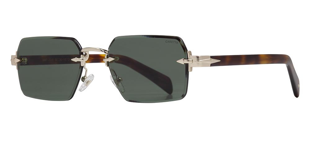 CARETTA CRTTAGÜNŞ 8587-C.01 Güneş Genç Erkek,Kadın,Unisex Oval Çerçevesiz Asetat UV400 - 2