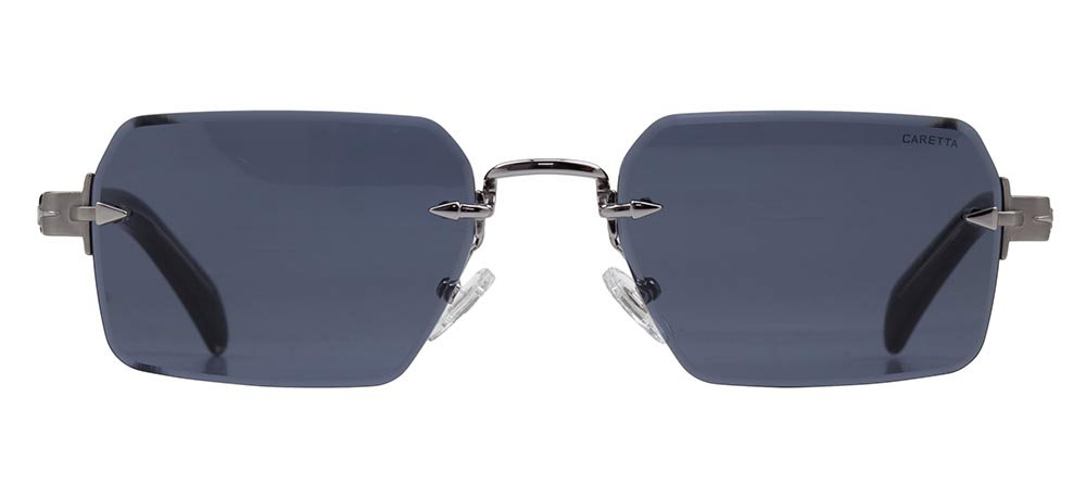 CARETTA CRTTAGÜNŞ 8587-C.02 Güneş Genç Erkek,Kadın,Unisex Oval Çerçevesiz Asetat UV400 - 1