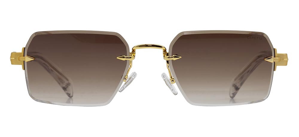 CARETTA CRTTAGÜNŞ 8587-C.04 Güneş Genç Erkek,Kadın,Unisex Oval Çerçevesiz Asetat UV400 - 1