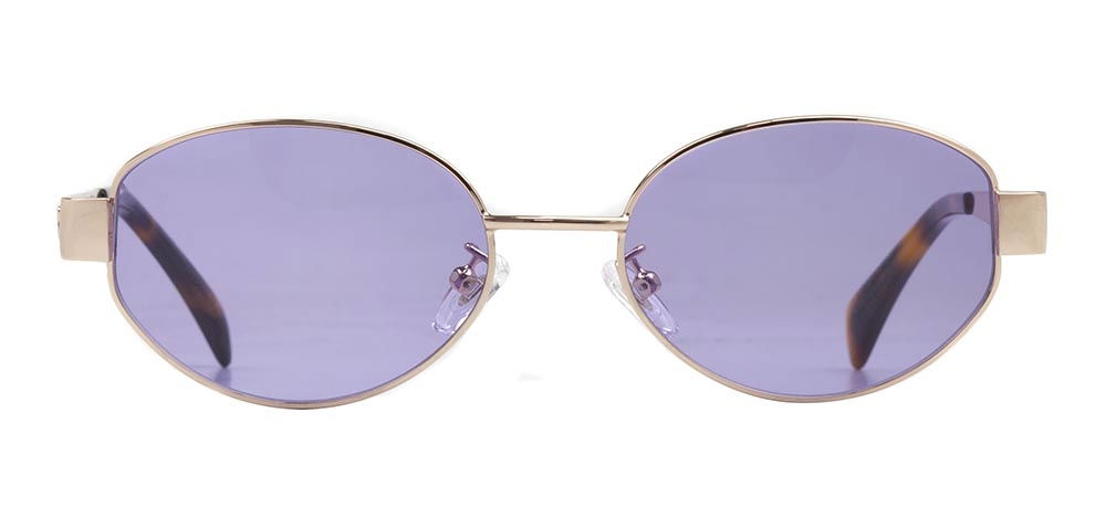 CARETTA CRTTAGÜNŞ 8589-C.02 Güneş Genç Kadın Oval Çerçeveli Metal UV400 - 1