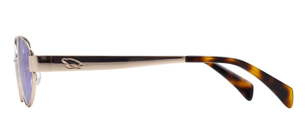 CARETTA CRTTAGÜNŞ 8589-C.02 Güneş Genç Kadın Oval Çerçeveli Metal UV400 - 3