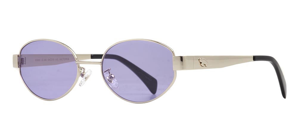 CARETTA CRTTAGÜNŞ 8589-C.04 Güneş Genç Kadın Oval Çerçeveli Metal UV400 - 2