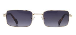 CARETTA CRTTAGÜNŞ 8590-C.01 Güneş Genç Erkek,Kadın,Unisex Köşeli Çerçeveli Metal UV400 