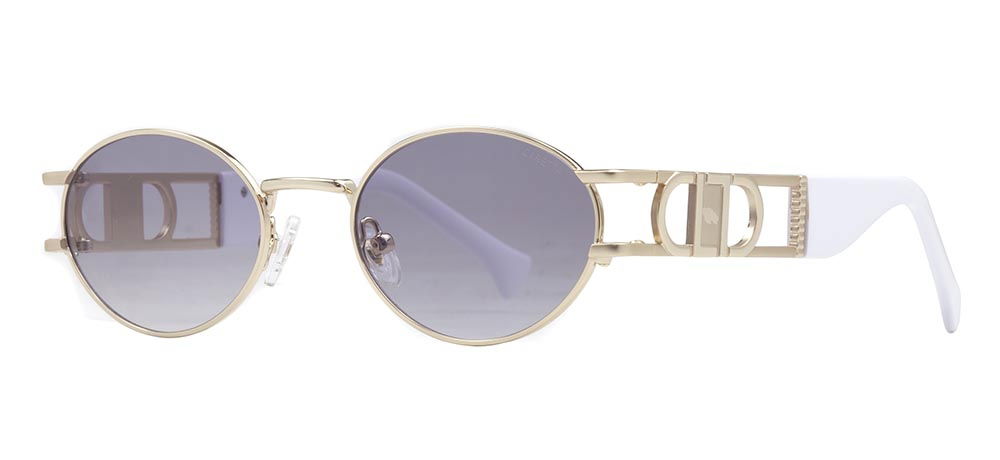 CARETTA CRTTAGÜNŞ 8591-C.01 Güneş Genç Kadın Oval Çerçeveli Metal UV400 - 2