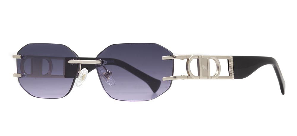 CARETTA CRTTAGÜNŞ 8592-C.03 Güneş Genç Kadın Köşeli Çerçevesiz Metal UV400 - 2