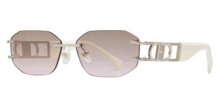 CARETTA CRTTAGÜNŞ 8592-C.04 Güneş Genç Kadın Köşeli Çerçevesiz Metal UV400 - CARETTA (1)